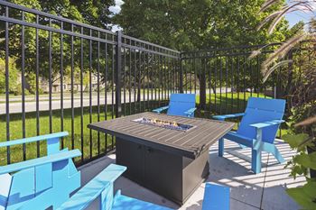 Firepit Patio at Eden Commons, Eden Prairie
